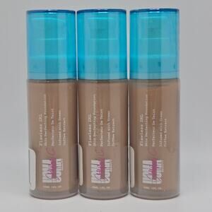 3 Pack-Uoma by Sharon C Flawless IRL Skin Perfecting Foundation, Fair Lady-Vegan